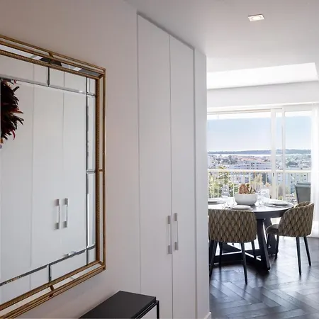 Panorama - Piscine, Vue Mer, Parking, Clim Apartamento Cannes