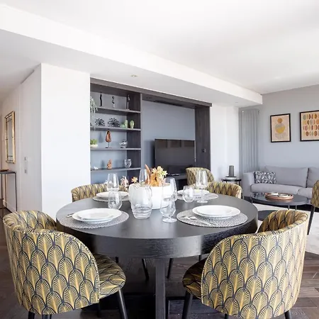 Panorama - Piscine, Vue Mer, Parking, Clim 戛纳